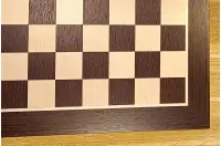 Deska szachowa nr 4 (bez opisu) - WENGE/MAPLE Deska szachowa nr 4 (bez opisu) - WENGE/MAPLE