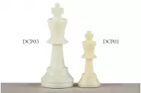 Figury szachowe Staunton nr 3, białe/czarne (król 64 mm) Figury szachowe Staunton nr 3, białe/czarne (król 64 mm)