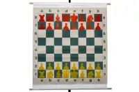 SZACHY DEMONSTRACYJNE ZWIJANE - WTYKANE (szachownica + figury + torba) SZACHY DEMONSTRACYJNE ZWIJANE - WTYKANE (szachownica + figury + torba)