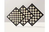 Deska szachowa nr 5+ (bez opisu) hebanizowana (intarsja) Deska szachowa nr 5+ (bez opisu) hebanizowana (intarsja)