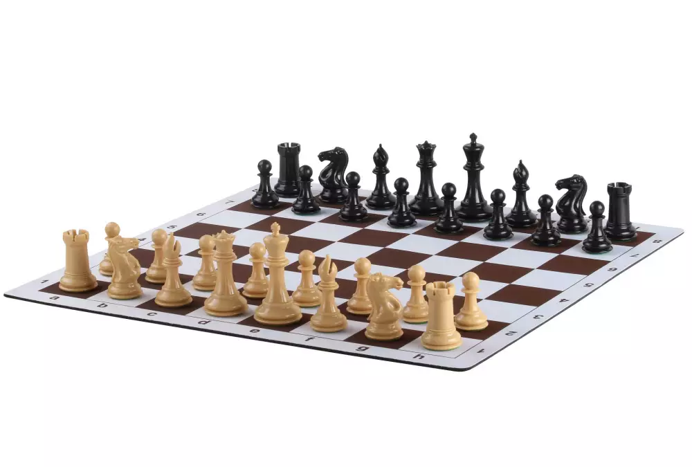 Szachownica zwijana nr 6 (51 cm), antypoślizgowy spód