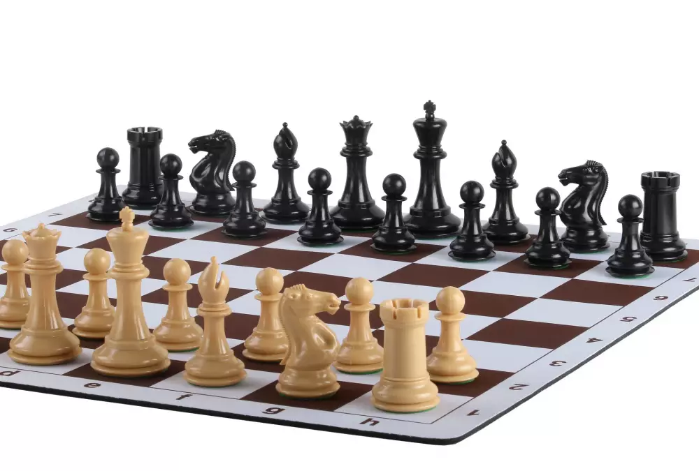 Szachownica zwijana nr 6 (51 cm), antypoślizgowy spód