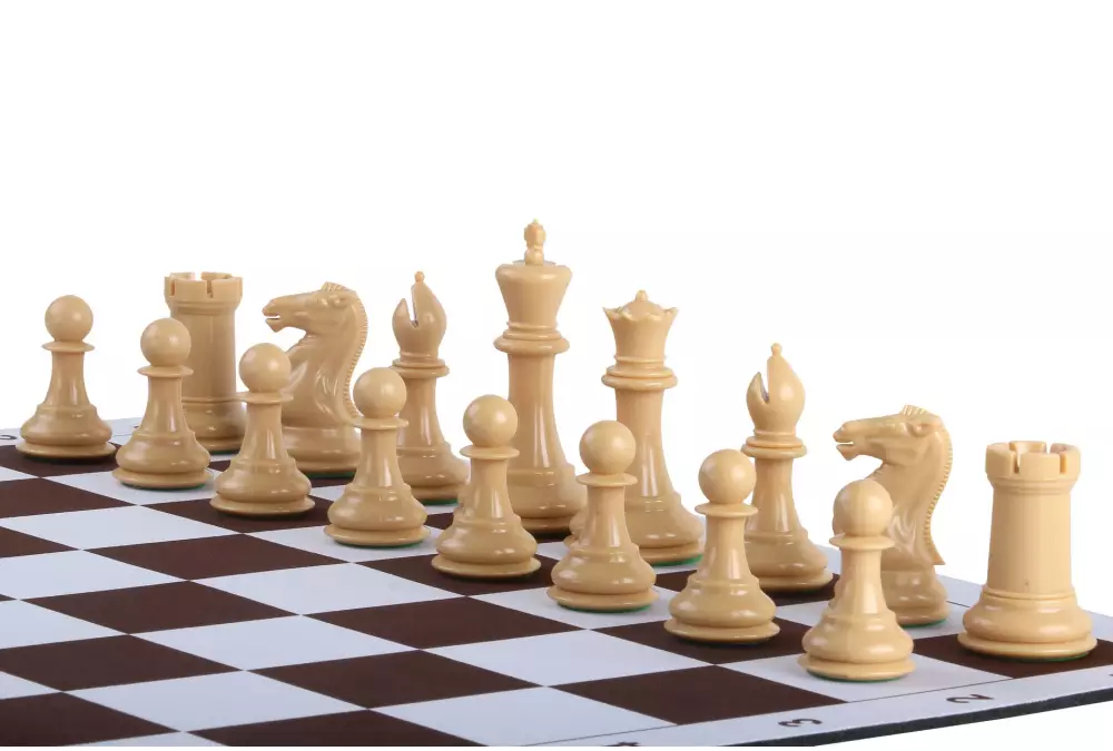 Szachownica zwijana nr 6 (51 cm), antypoślizgowy spód