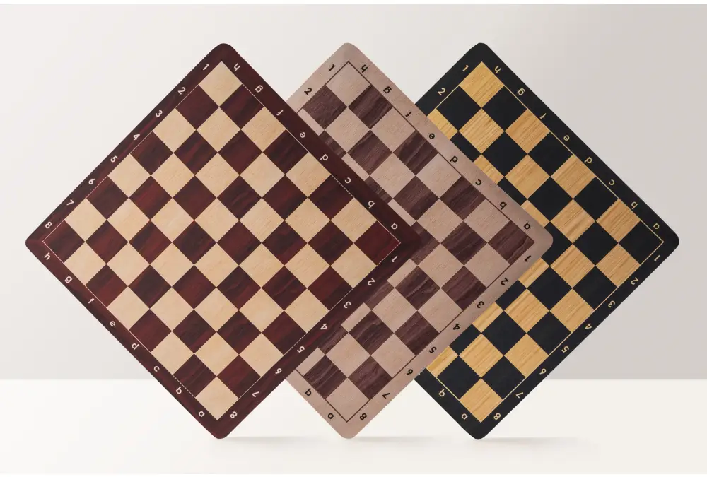 Szachownica zwijana nr 6 (51 cm), antypoślizgowy spód MAHOGANY