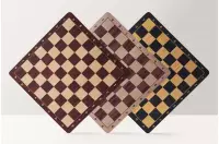 Szachownica zwijana nr 6 (51 cm), antypoślizgowy spód CZARNA Szachownica zwijana nr 6 (51 cm), antypoślizgowy spód CZARNA