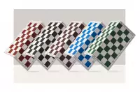 Szachownica plastikowa składana nr 4+, biało - czarna Szachownica plastikowa składana nr 4+, biało - czarna