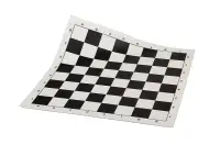 Szachownica winylowa rolowana nr 4+, biało - czarna Szachownica winylowa rolowana nr 4+, biało - czarna