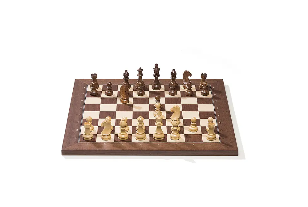 Szachownica elektroniczna DGT Turniejowa - do transmisji przez internet, palisander/klon