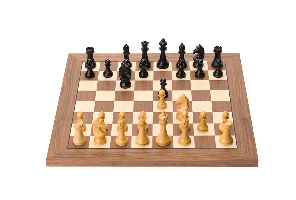 Szachownica elektroniczna DGT USB, wenge/klon + figury Fide