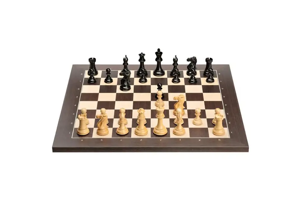 Szachownica elektroniczna DGT USB, wenge/klon + figury Ebony