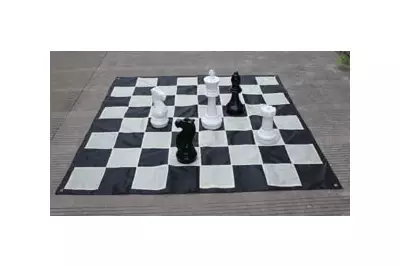 Szachownica nylonowa do szachów ogrodowych o polu 21cm