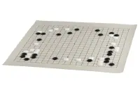 Zestaw do gry w GO - deska winylowa rolowana 19x19 + kamienie do GO Zestaw do gry w GO - deska winylowa rolowana 19x19 + kamienie do GO
