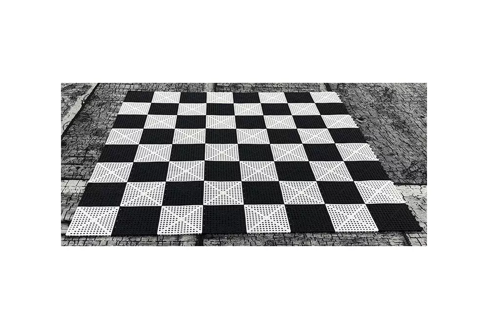 Szachownica gumowana ogrodowa 8