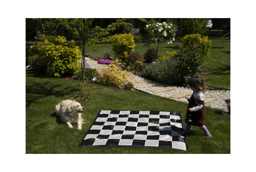 Szachownica nylonowa ogrodowa nr 6" (15cm)