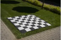 Szachownica nylonowa do szachów ogrodowych o polu 21cm Szachownica nylonowa do szachów ogrodowych o polu 21cm
