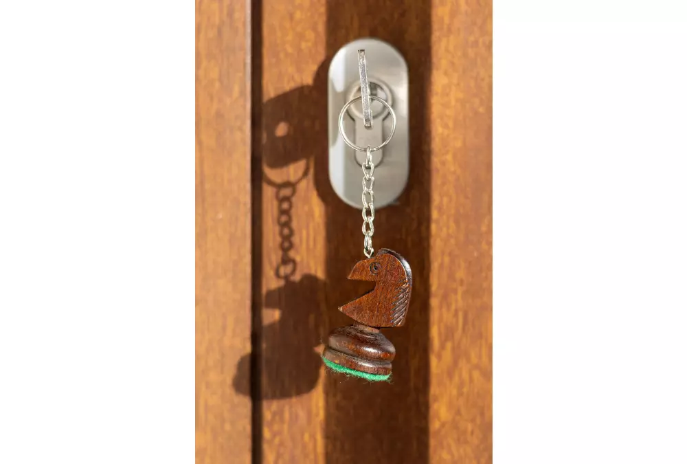 Brelok czarny skoczek