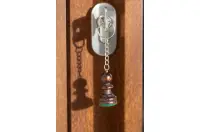 Brelok czarny pion Brelok czarny pion