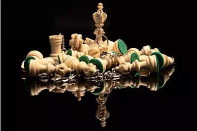 Brelok biały hetman