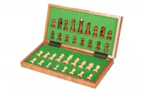 Szachy magnetyczne-orzechowe (33x33cm) Szachy magnetyczne-orzechowe (33x33cm)