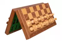 Szachy magnetyczne-orzechowe (33x33cm) Szachy magnetyczne-orzechowe (33x33cm)