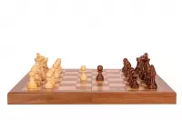 Szachy magnetyczne-orzechowe (33x33cm) Szachy magnetyczne-orzechowe (33x33cm)