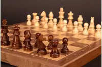 Szachy magnetyczne-orzechowe (33x33cm) Szachy magnetyczne-orzechowe (33x33cm)