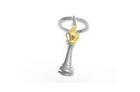 Elegancki breloczek szachowy Meta[l]morphose - król