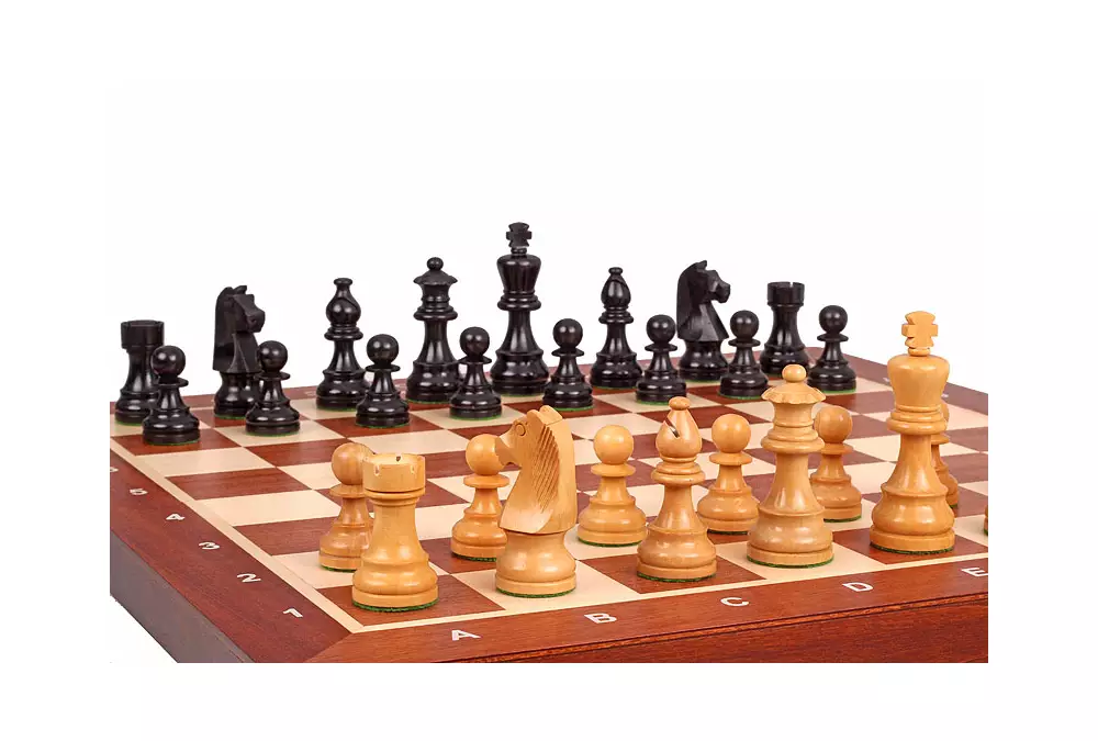 Szachy Turniejowe Timeless (German) Staunton nr 5 (48x48cm)