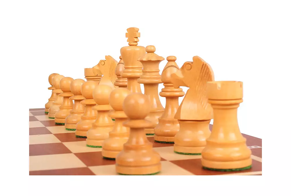 Szachy Turniejowe Timeless (German) Staunton nr 5 (48x48cm)