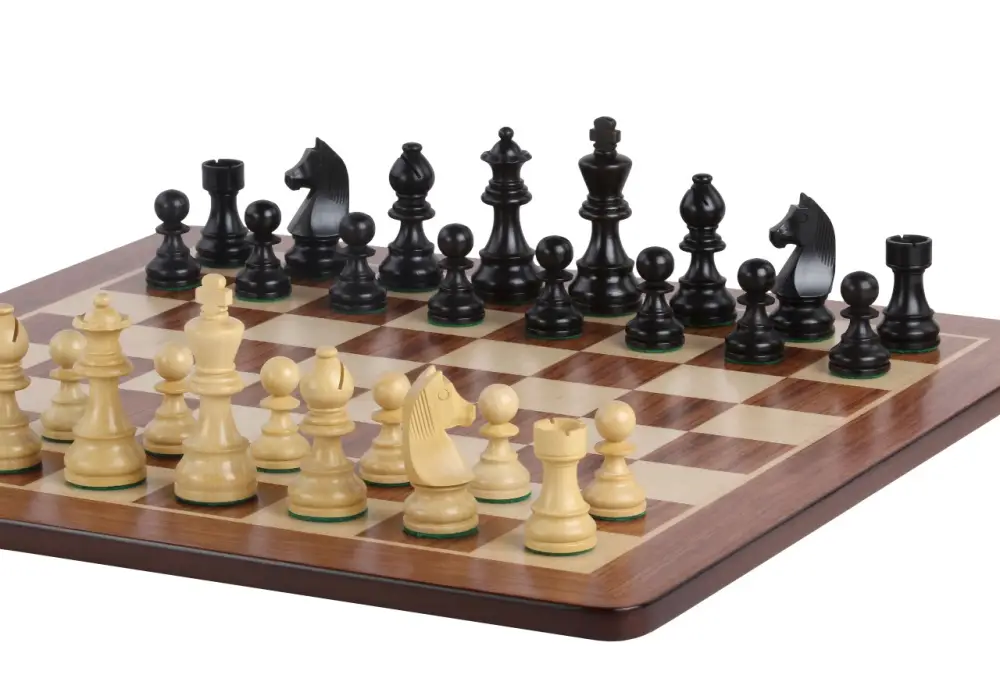 Zestaw szachowy Timeless - szachownica 49cm + figury (król 90 mm)