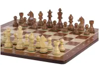 Zestaw szachowy turniejowy Nr 6 - deska 58mm + figury Timeless (German Knight) 3,75" Zestaw szachowy turniejowy Nr 6 - deska 58mm + figury Timeless (German Knight) 3,75"