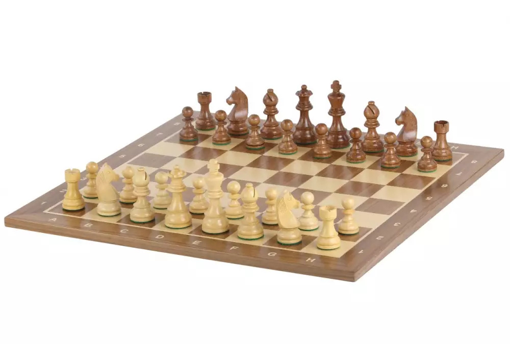 Zestaw szachowy turniejowy Nr 5 - deska 50mm + figury Timeless (German Knight) 3,5