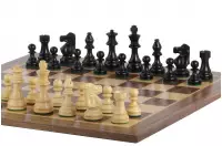 Zestaw szachowy French Lardy (replika) - szachownica (pole 50 mm), figury (król 90 mm)