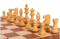 Zestaw szachowy French Mahogany| Król 98 mm | Pole 58 mm | Drewniany Zestaw szachowy French Mahogany| Król 98 mm | Pole 58 mm | Drewniany