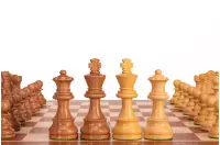 Zestaw szachowy French Mahogany| Król 98 mm | Pole 58 mm | Drewniany Zestaw szachowy French Mahogany| Król 98 mm | Pole 58 mm | Drewniany