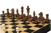 Zestaw szachowy turniejowy Nr 4 - szachownica 40 mm + figury Sunrise Staunton 78 mm Zestaw szachowy turniejowy Nr 4 - szachownica 40 mm + figury Sunrise Staunton 78 mm