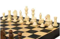 Zestaw szachowy turniejowy Nr 4 - szachownica 40 mm + figury Sunrise Staunton 78 mm Zestaw szachowy turniejowy Nr 4 - szachownica 40 mm + figury Sunrise Staunton 78 mm