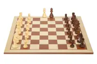 Zestaw szachowy German | Król 98 mm | Pole 58 mm | Drewniany Zestaw szachowy German | Król 98 mm | Pole 58 mm | Drewniany