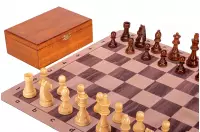 Zestaw szachowy | Figury szachowe German 5+ | Król 98 mm | Szachownica zwijana Light Zestaw szachowy | Figury szachowe German 5+ | Król 98 mm | Szachownica zwijana Light