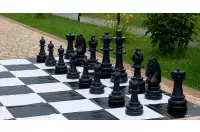 Figury plastikowe do szachów plenerowych / ogrodowych (wysokość króla 74 cm) Figury plastikowe do szachów plenerowych / ogrodowych (wysokość króla 74 cm)