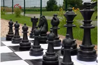 Figury plastikowe do szachów plenerowych / ogrodowych (wysokość króla 74 cm) Figury plastikowe do szachów plenerowych / ogrodowych (wysokość króla 74 cm)