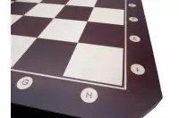 Stolik szachowy w kolorze ciemny mahoń (wysokość 75 cm) - BEZ FIGUR Stolik szachowy w kolorze ciemny mahoń (wysokość 75 cm) - BEZ FIGUR