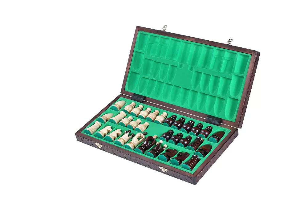 SZACHY KRÓLEWSKIE DUŻE (43,5 x 44 cm)