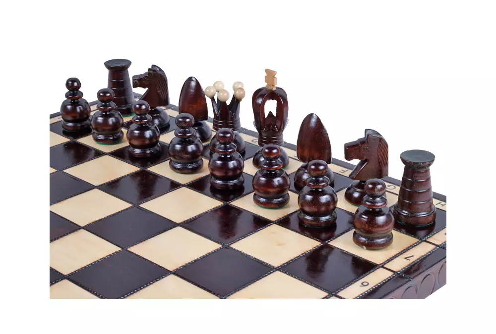 SZACHY KRÓLEWSKIE DUŻE (43,5 x 44 cm)