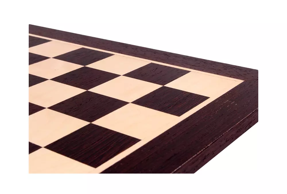 Deska szachowa nr 4+ (bez opisu) wenge/klon (intarsja)