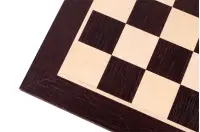 Deska szachowa nr 5+ (bez opisu) wenge/klon (intarsja) Deska szachowa nr 5+ (bez opisu) wenge/klon (intarsja)