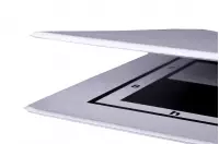 Składana, plastikowa deska szachowa, czarno - biała