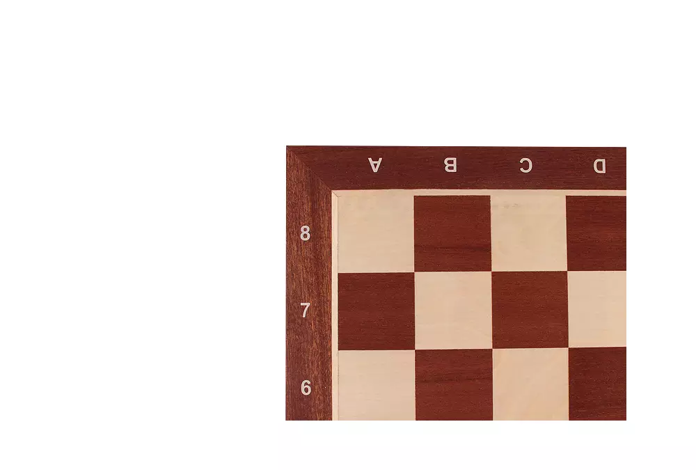 Zestaw szachowy turniejowy Nr 5 - szachownica 50 mm + figury Sunrise Staunton 90 mm