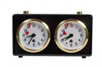 Zegar plastikowy CLASSIC mały, czarny Zegar plastikowy CLASSIC mały, czarny