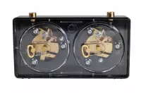 Zegar plastikowy CLASSIC mały, czarny Zegar plastikowy CLASSIC mały, czarny